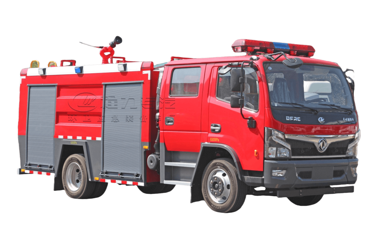 fire truck water tank capacity 4.8m³